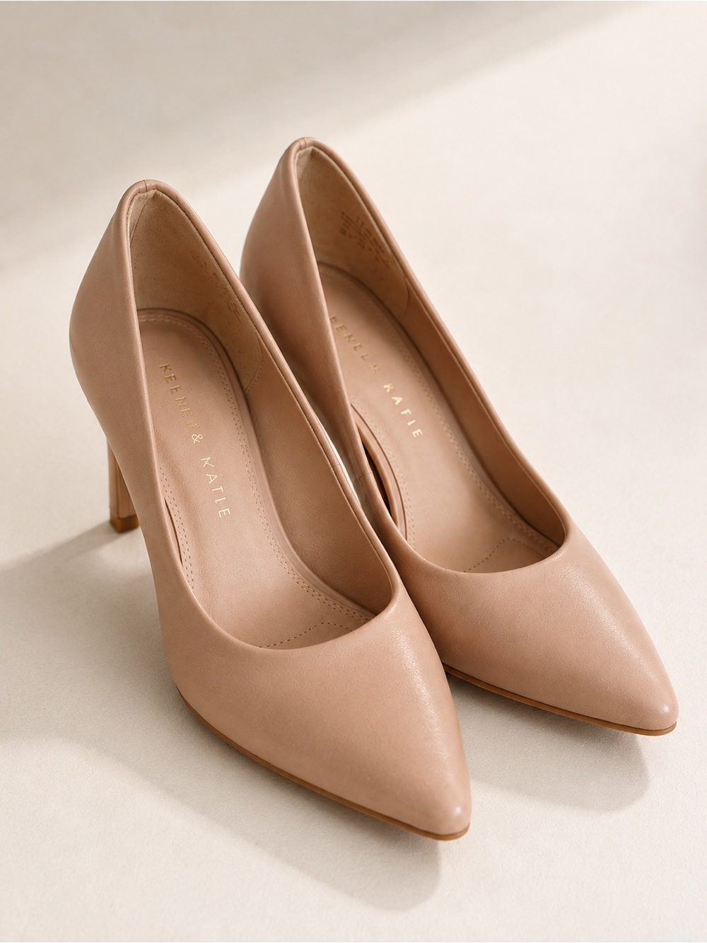 Kelly & Katie Blush Pointed-Toe Pumps